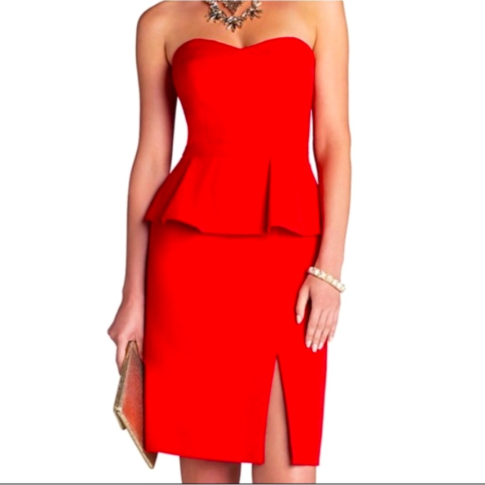 💋💄 Red BcBg Dress 💄💋 LIKE NEW